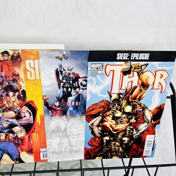 Siege 1-4, Dark Avengers 13 14, New Av 61 63, Av Initiative 32 33 35, Thor 610 - Picture 6 of 8